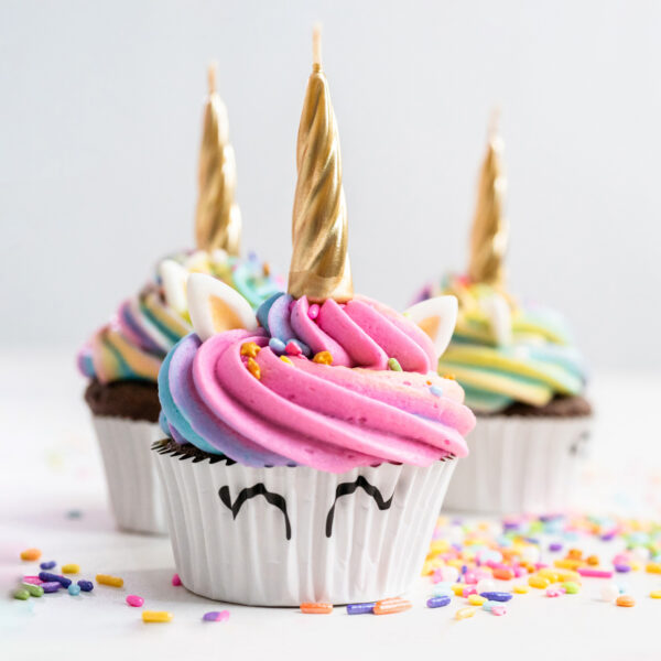 Einhorn-Cupcakes Bild