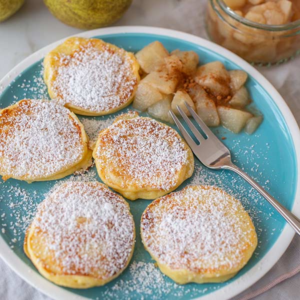 Birnen-Heidelbeer-Küchlein Bild