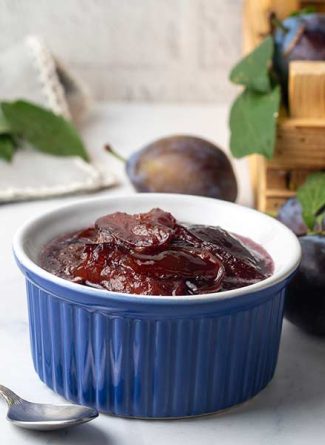 Zwetschgenmus-Latwerge-Powidl (aus dem Backofen) Bild