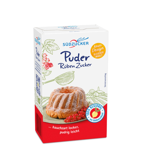 Puder Rüben Zucker Bild